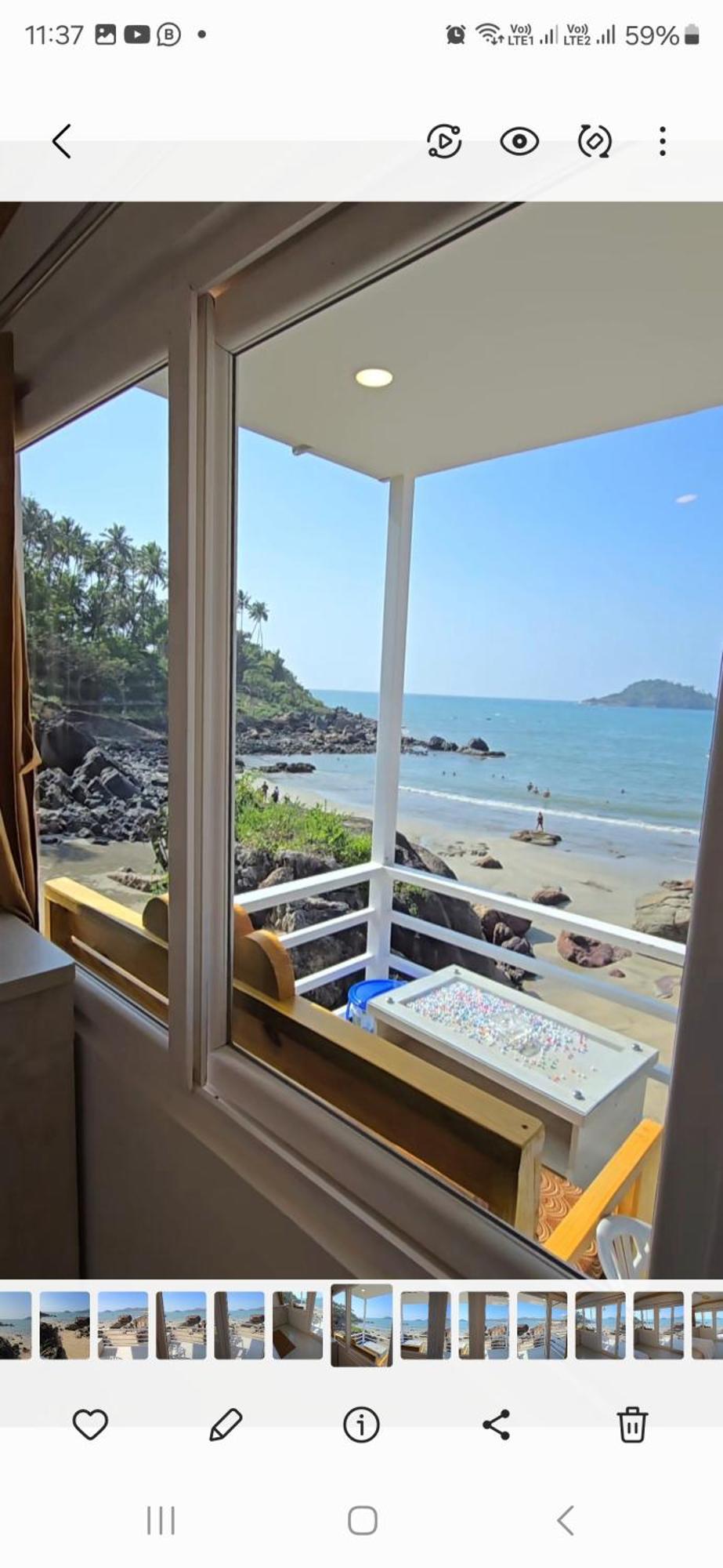 Pacific Sunset View Palolem Hotel Buitenkant foto